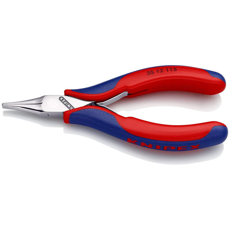 Pinza speciale per elettronica, testa specchio, con manici bicomponente Knipex