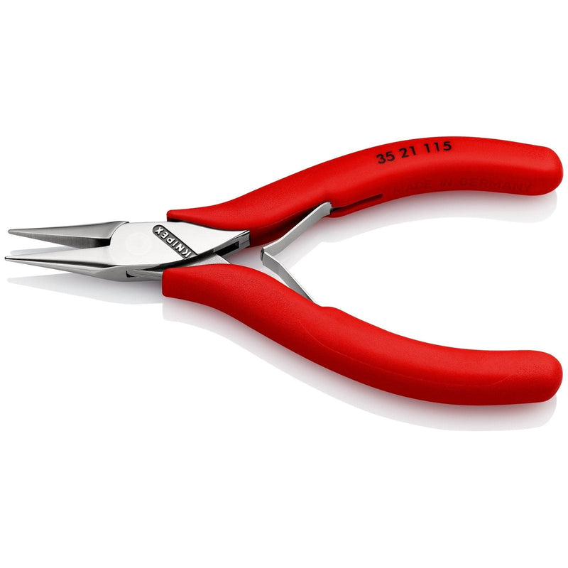 Pinza speciale per elettronica, testa specchio, con manici resina Knipex