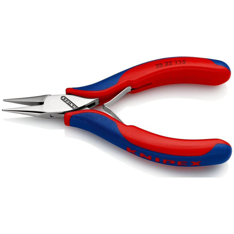 Pinza speciale per elettronica, testa specchio, con manici bicomponente Knipex