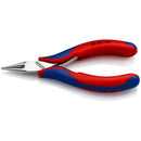Pinza speciale per elettronica, testa specchio, con manici bicomponente Knipex