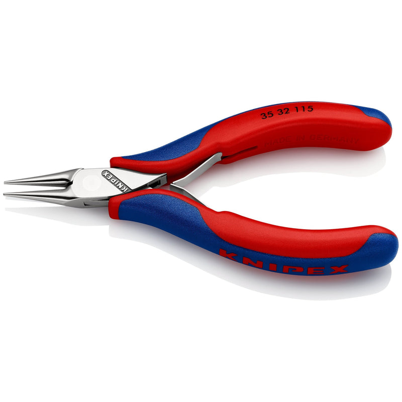 Pinza speciale per elettronica, testa specchio, con manici bicomponente Knipex