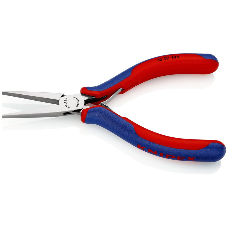 Pinza speciale per elettronica, becchi allungati, con manici bicomponente Knipex