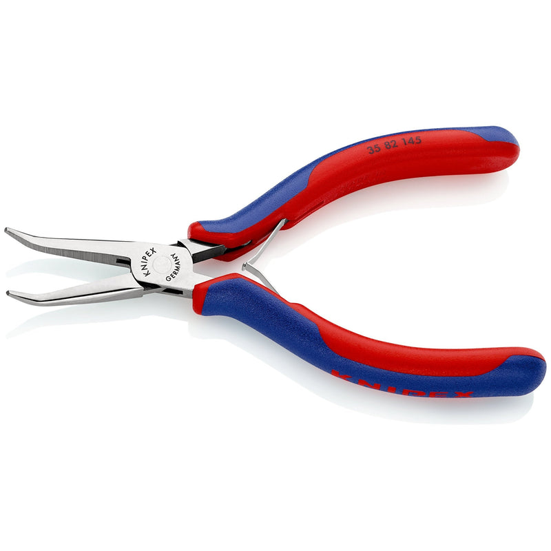 Pinza speciale per elettronica, becchi allungati, con manici bicomponente Knipex