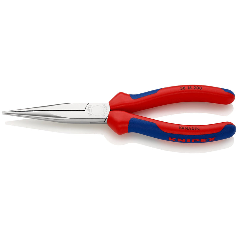 Pinza per meccanica cromata con manici bicomponente Knipex