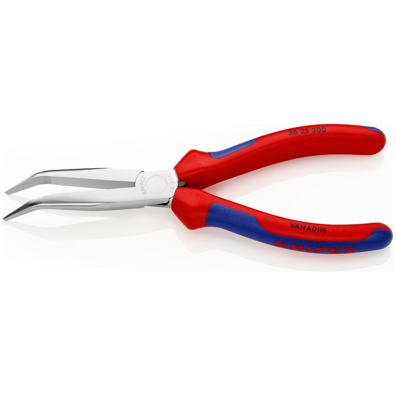 Pinza per meccanica cromata con manici bicomponente Knipex