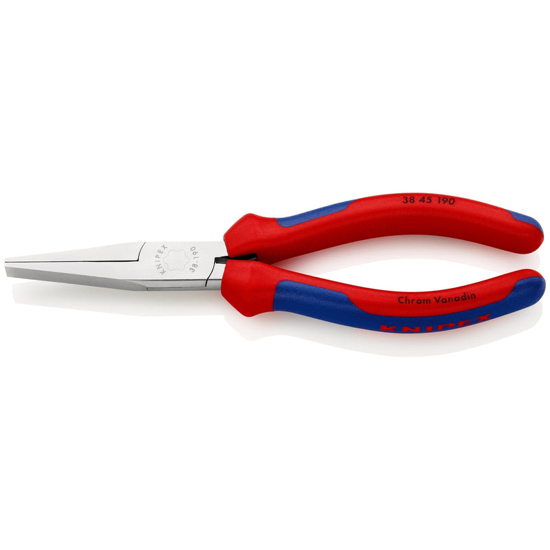 Pinza per meccanica cromata con manici bicomponente Knipex