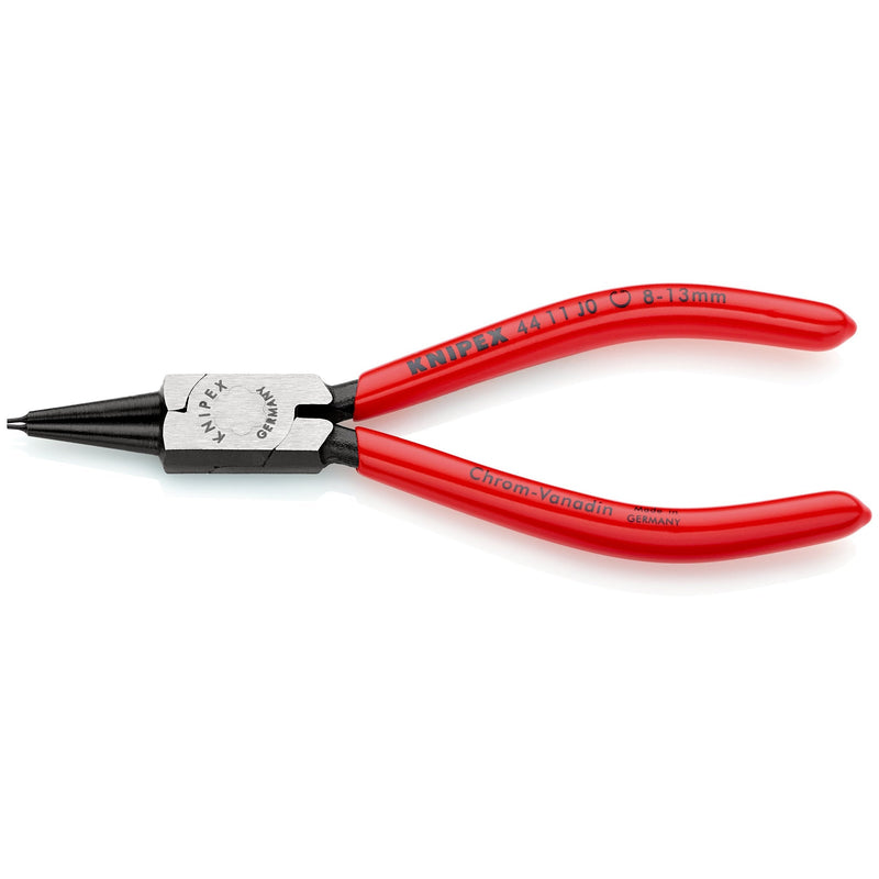 Pinze per anelli di sicurezza interni fori, bonderizzata nera Knipex