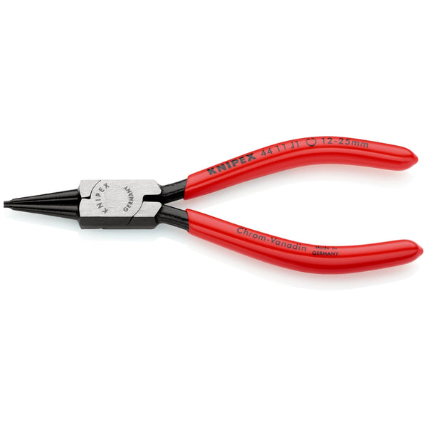 Pinze per anelli di sicurezza interni fori, bonderizzata nera Knipex