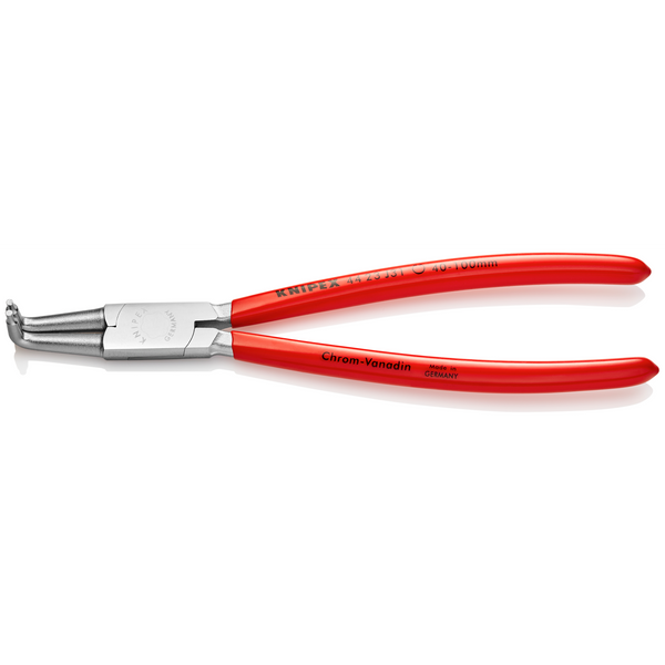 knipex 4423j31 pinza anelli sicurezza seeger interni becchi 90 44 23 j31