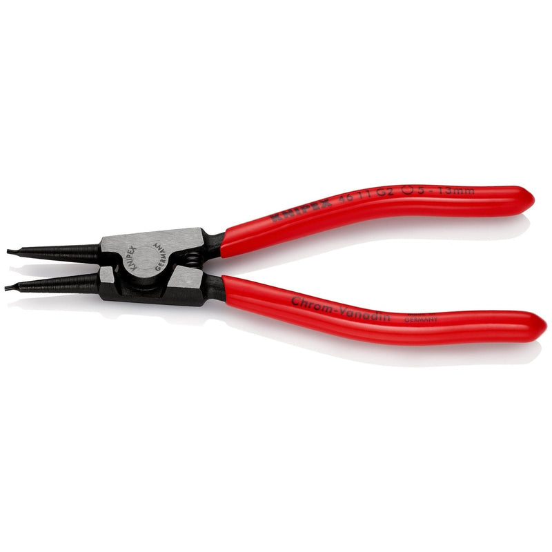 Pinze per anelli di sicurezza mordenti su alberi Knipex