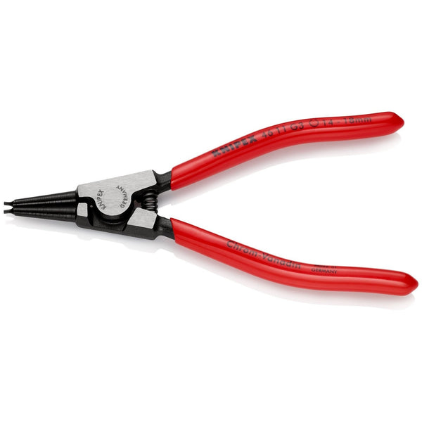 Pinze per anelli di sicurezza mordenti su alberi Knipex