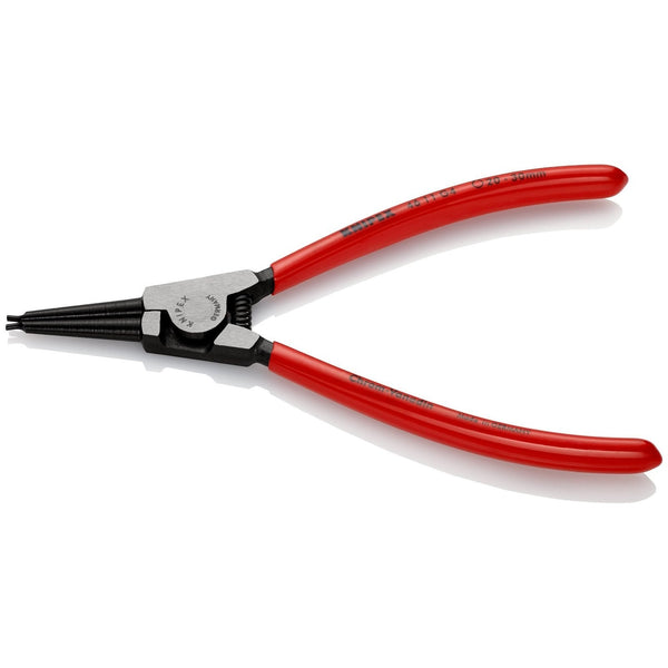 Pinze per anelli di sicurezza mordenti su alberi Knipex