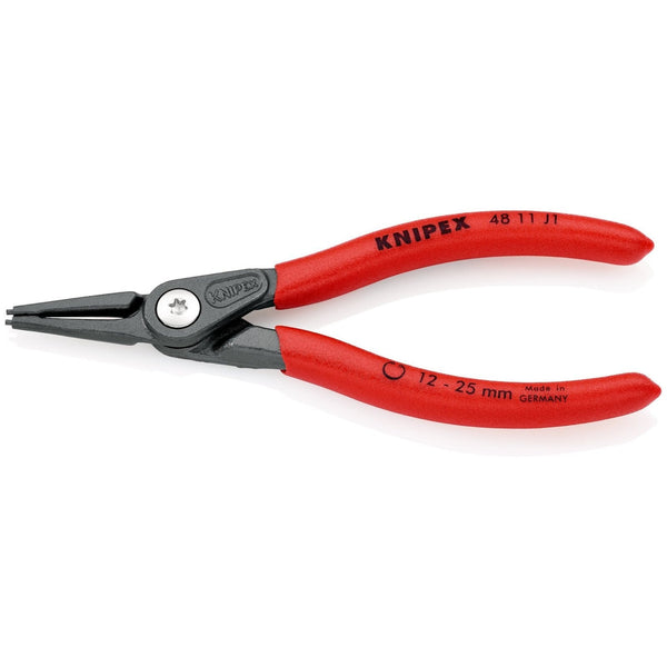 Pinze di precisione per anelli sicurezza interni fori Knipex