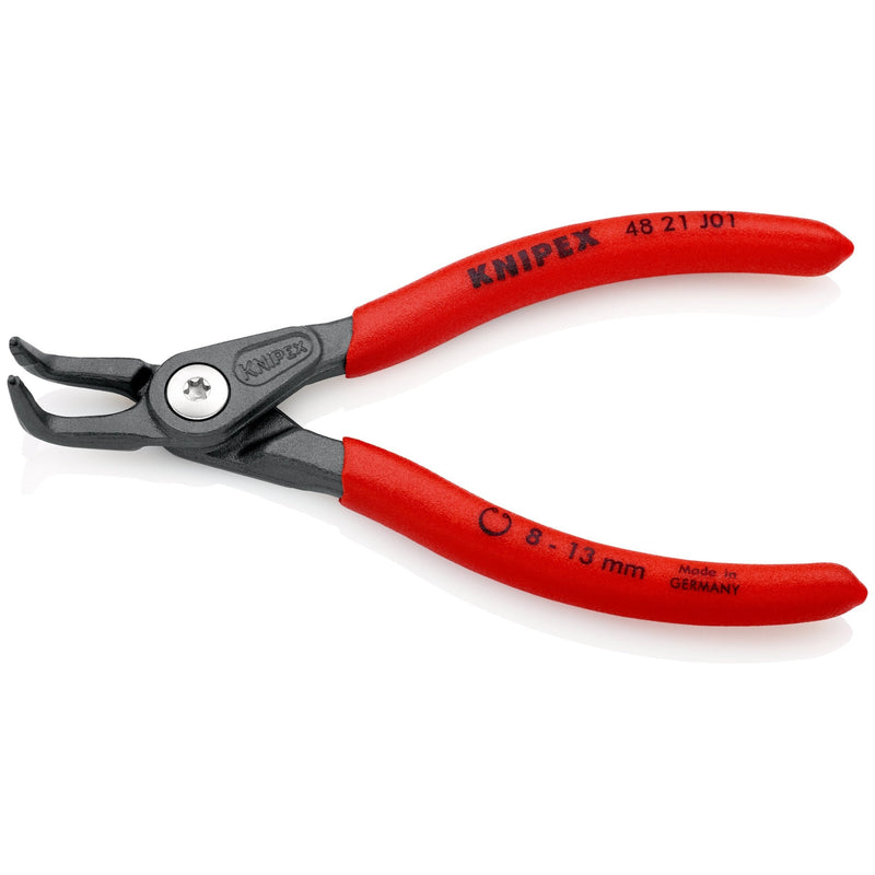 Pinze di precisione per anelli sicurezza interni fori, con becchi Knipex