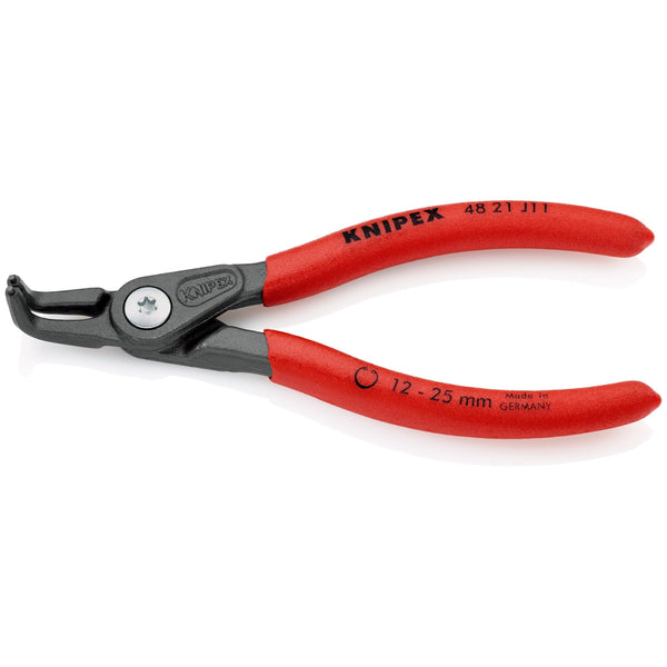 Pinze di precisione per anelli sicurezza interni fori, con becchi Knipex