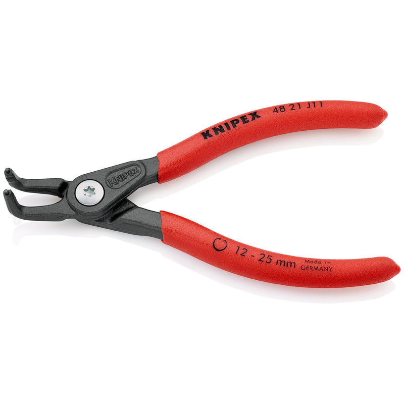 Pinze di precisione per anelli sicurezza interni fori, con becchi Knipex