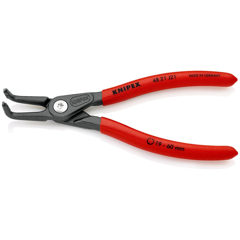 Pinze di precisione per anelli sicurezza interni fori, con becchi Knipex