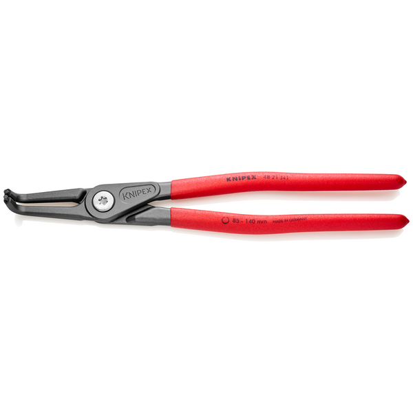 knipex 4821j41 pinza precisione anelli sicurezza seeger interni becchi 90 48 21 j41