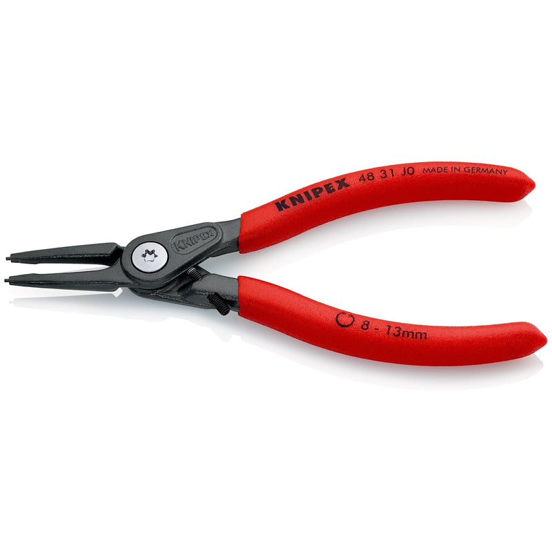 Pinze di precisione per anelli sicurezza interni fori, con meccanismo limitazione apertura/chiusura Knipex