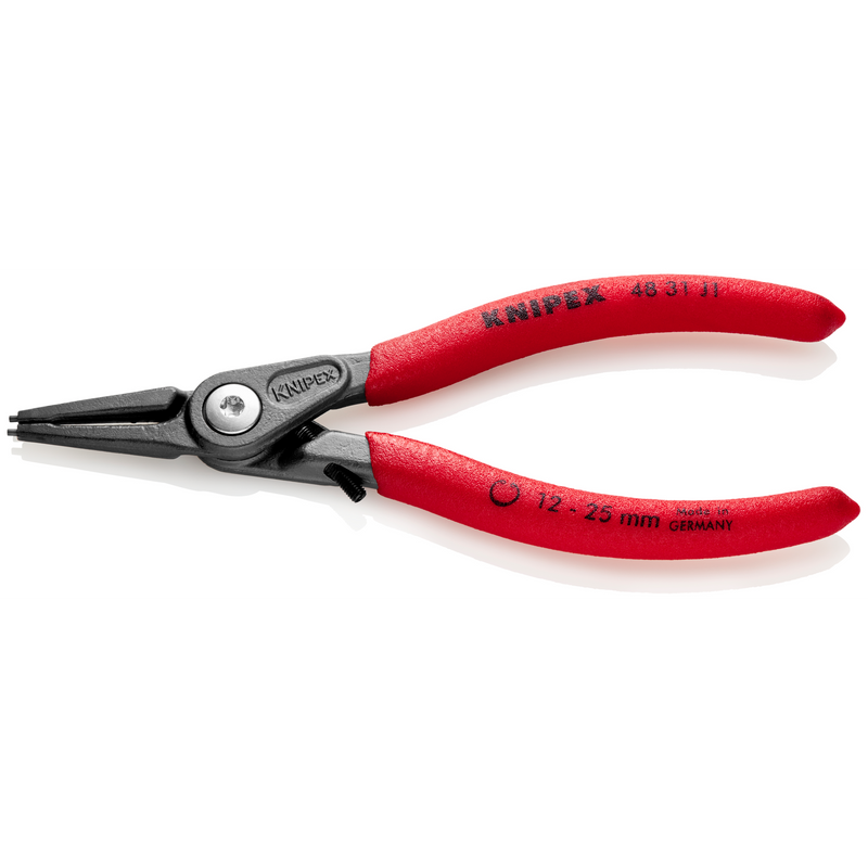 knipex 4831j1 pinza precisione anelli sicurezza seeger interni limitata 48 31 j1