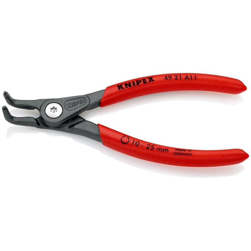 Pinze di precisione per anelli sicurezza esterni su alberi, con becchi Knipex