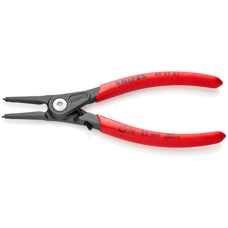 knipex 4931a1 pinza precisione anelli sicurezza seeger esterni limitata 49 31 a1