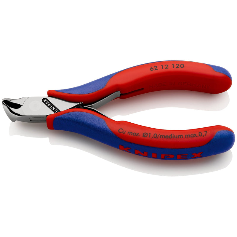 Knipex 6212120 tronchese elettronica tagliente inclinato 62 12 120