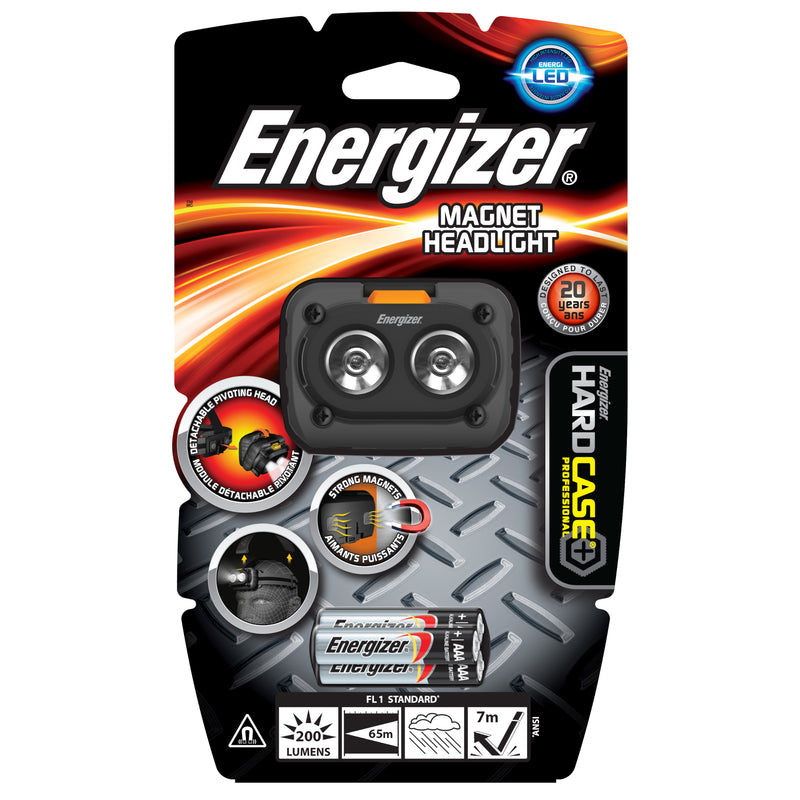 Energizer Frontalino con Attacco Magnetico 250 Lumen