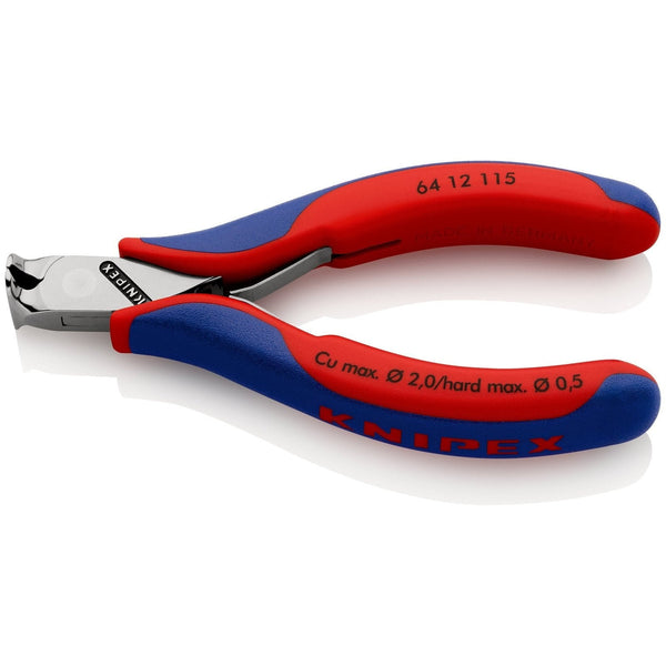 Tronchese per elettronica con tagliente frontale Knipex