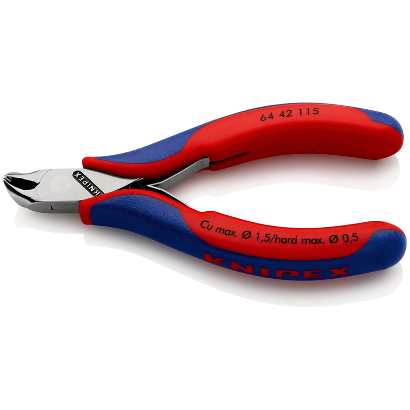 Tronchese per elettronica con tagliente frontale Knipex