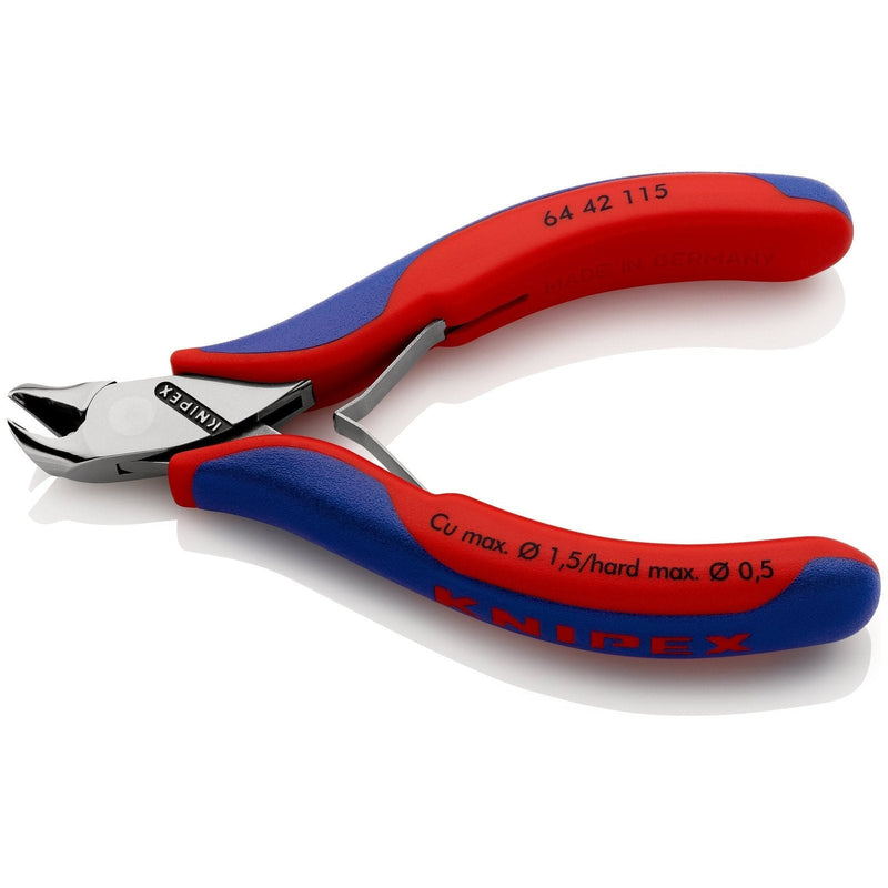 Tronchese per elettronica con tagliente frontale Knipex