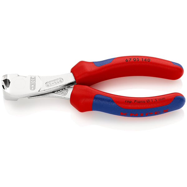 Tronchese con manici bicomponente per meccanica, tagliente frontale tipo "forte" Knipex