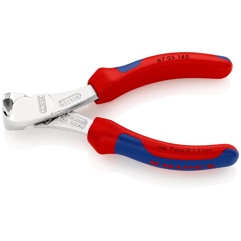 Tronchese con manici bicomponente per meccanica, tagliente frontale tipo "forte" Knipex