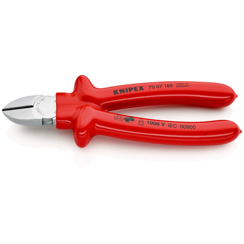 Tronchese laterale per meccanica con manici isolati VDE Knipex