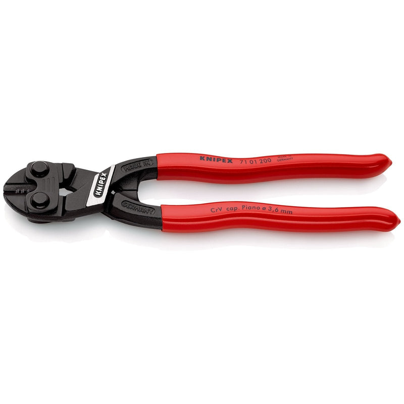 Knipex 7101200 cobolt tronchese doppia leva manici resina 71 01 200