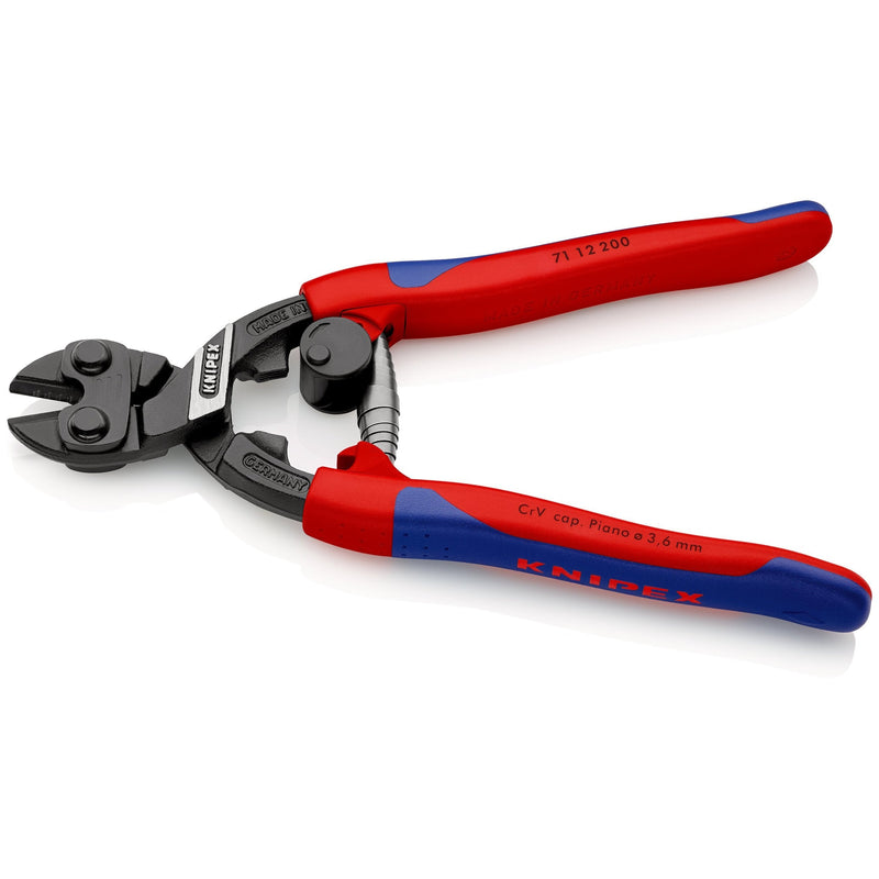 Knipex 7112200 cobolt tronchese doppia leva molla 71 12 200