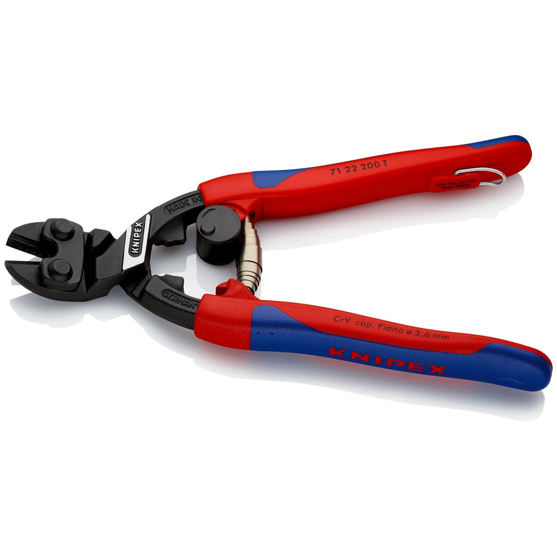 CoBolt®, tronchese doppia leva inclinato °, con manici bicomponente Knipex