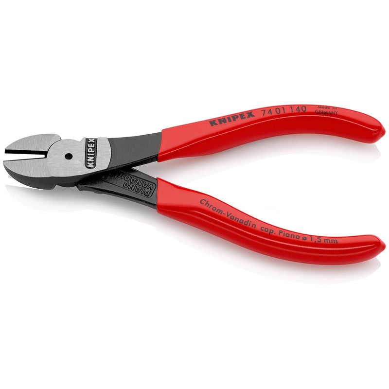 Tronchese laterale per meccanica tipo "forte", con manici resina Knipex