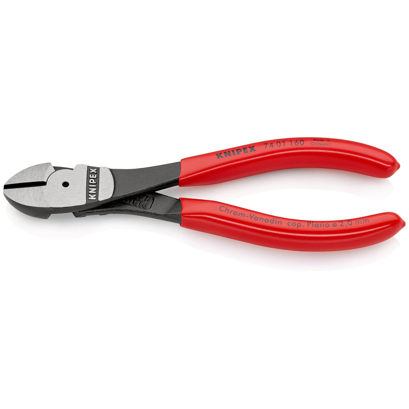 Tronchese laterale per meccanica tipo "forte", con manici resina Knipex