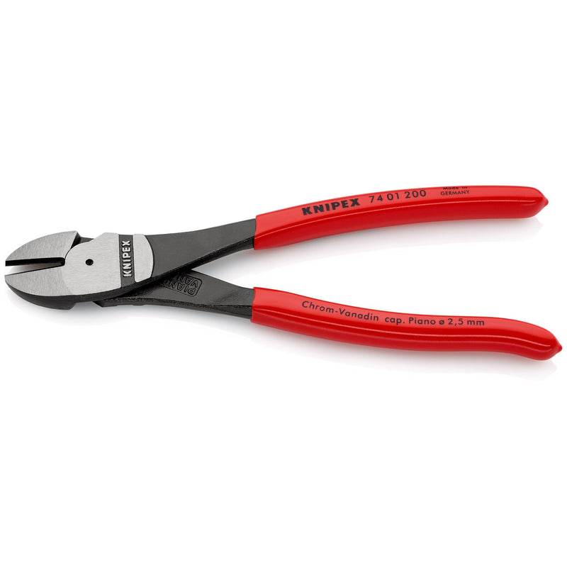 Tronchese laterale per meccanica tipo "forte", con manici resina Knipex