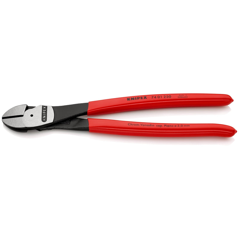 Tronchese laterale per meccanica tipo "forte", con manici resina Knipex