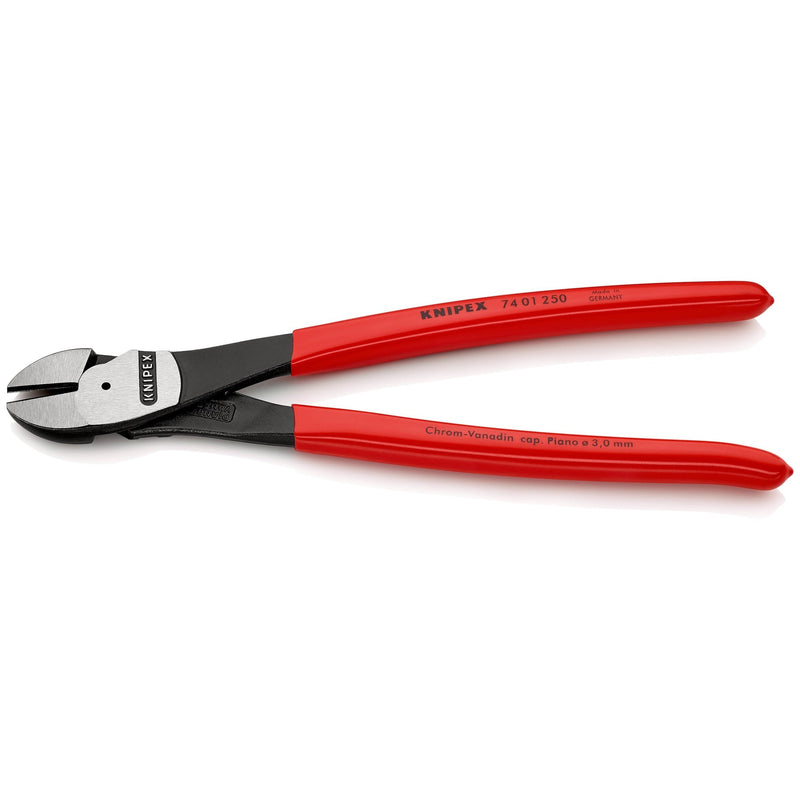 Tronchese laterale per meccanica tipo "forte", con manici resina Knipex