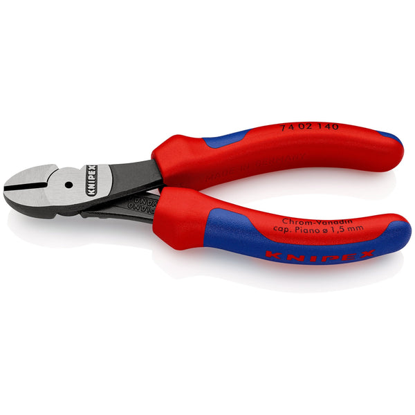 Tronchese laterale per meccanica tipo "forte", con manici bicomponente Knipex