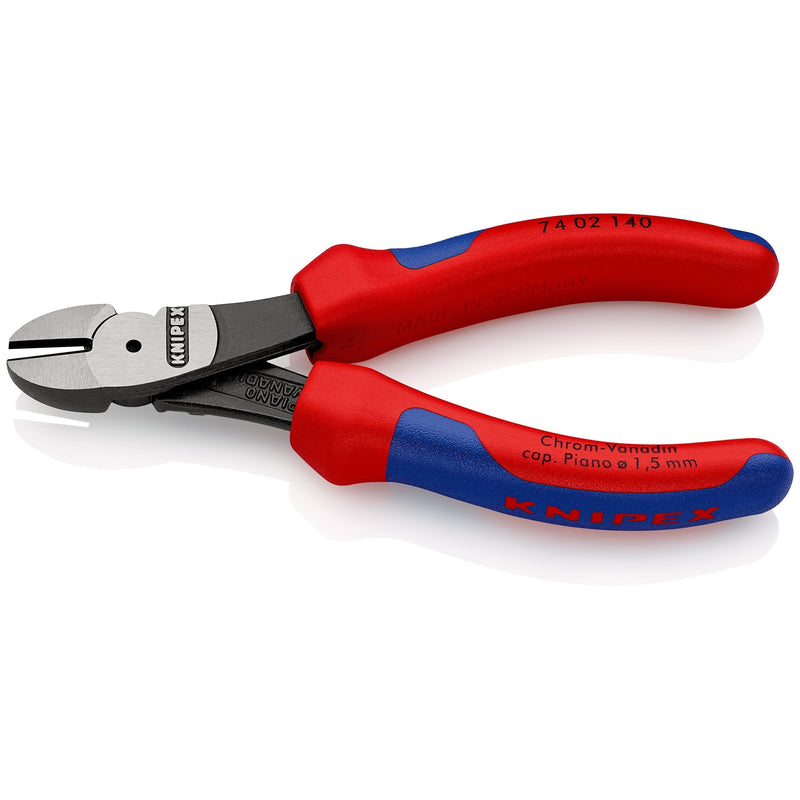 Tronchese laterale per meccanica tipo "forte", con manici bicomponente Knipex