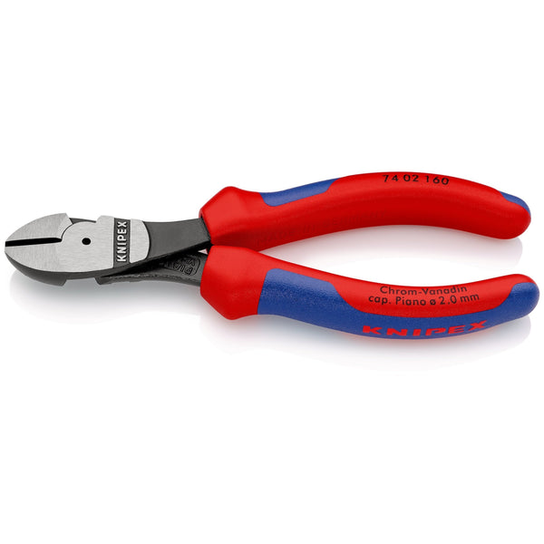 Tronchese laterale per meccanica tipo "forte", con manici bicomponente Knipex