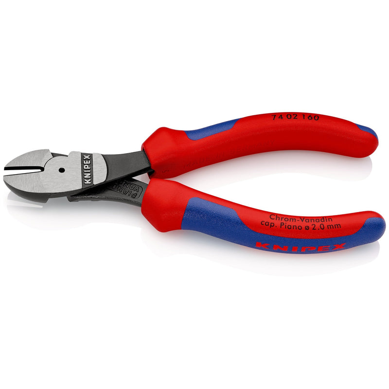 Tronchese laterale per meccanica tipo "forte", con manici bicomponente Knipex