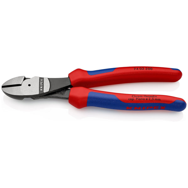 Tronchese laterale per meccanica tipo "forte", con manici bicomponente Knipex