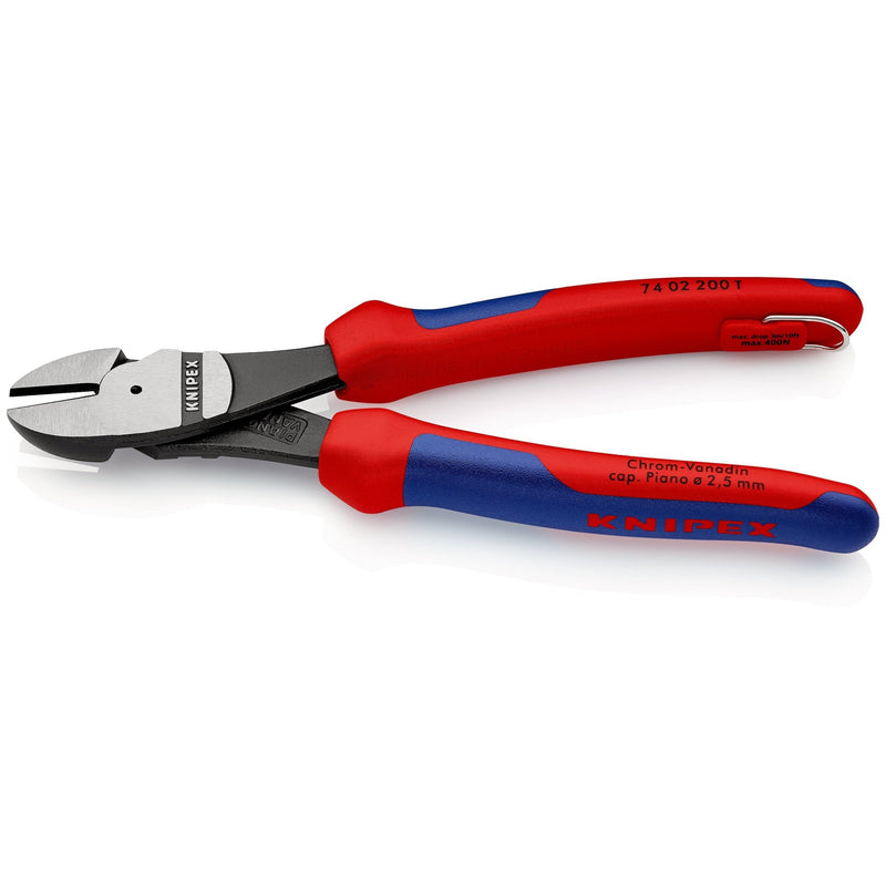 knipex 7402200t tronchese laterale meccanica manici bicomponente 74 02 200 t