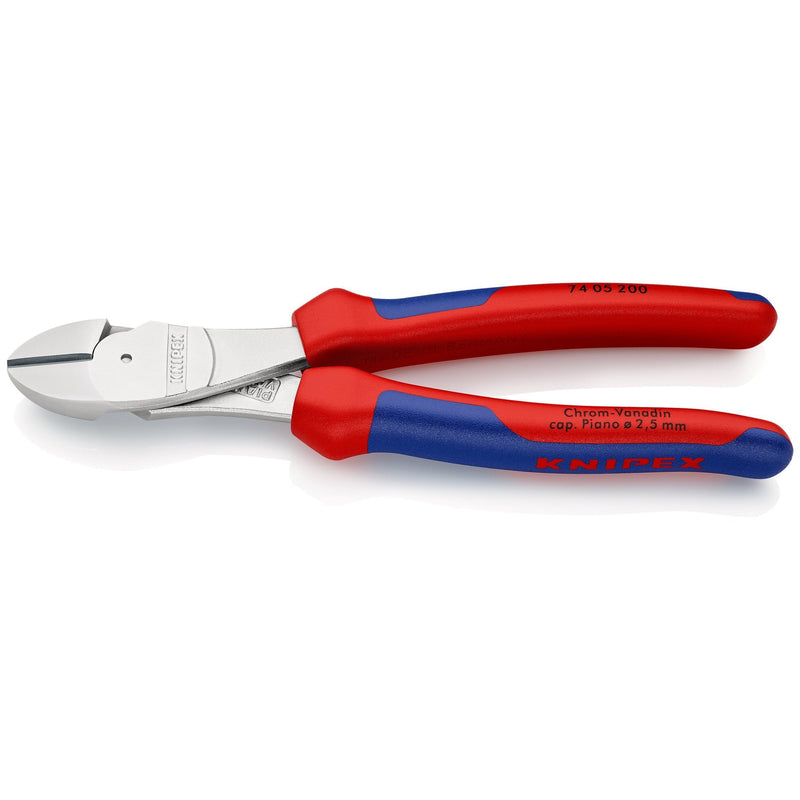 knipex 7405200 tronchese laterale meccanica cromata 74 05 200