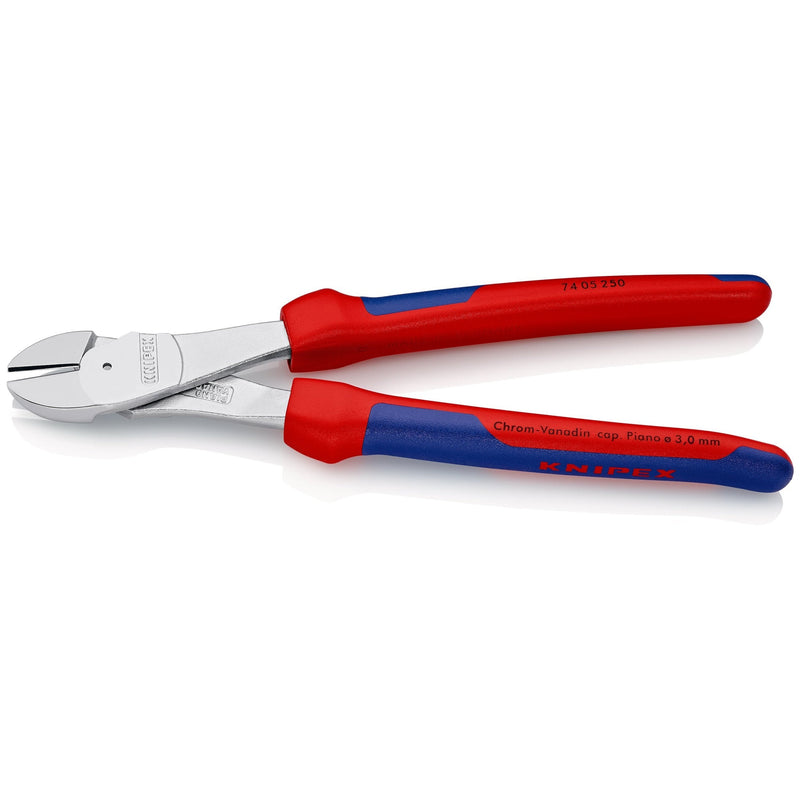 knipex 7405250 tronchese laterale meccanica cromata 74 05 250